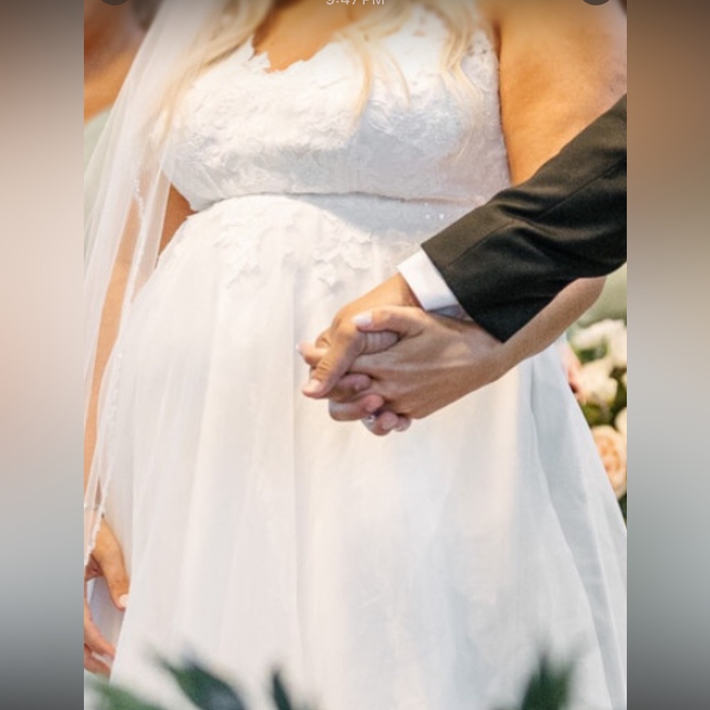 Maternity Wedding Gown